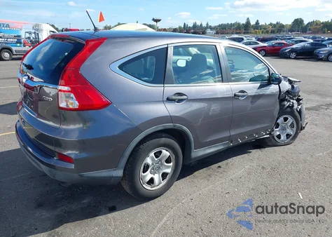 2015 Honda Cr-V Lx из США, поврежденный, VIN 2HKRM4H34FH607564